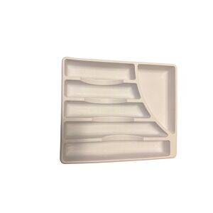 Vintage 1990s‎ Sterlite White USA Made Kitchen Drawer Utensils Tray Cutlery